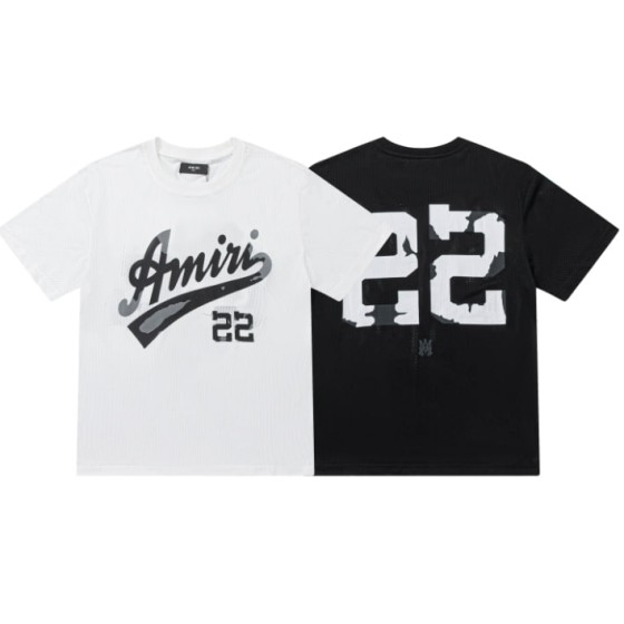 AMIRI 22 Mesh Baseball T-Shirt